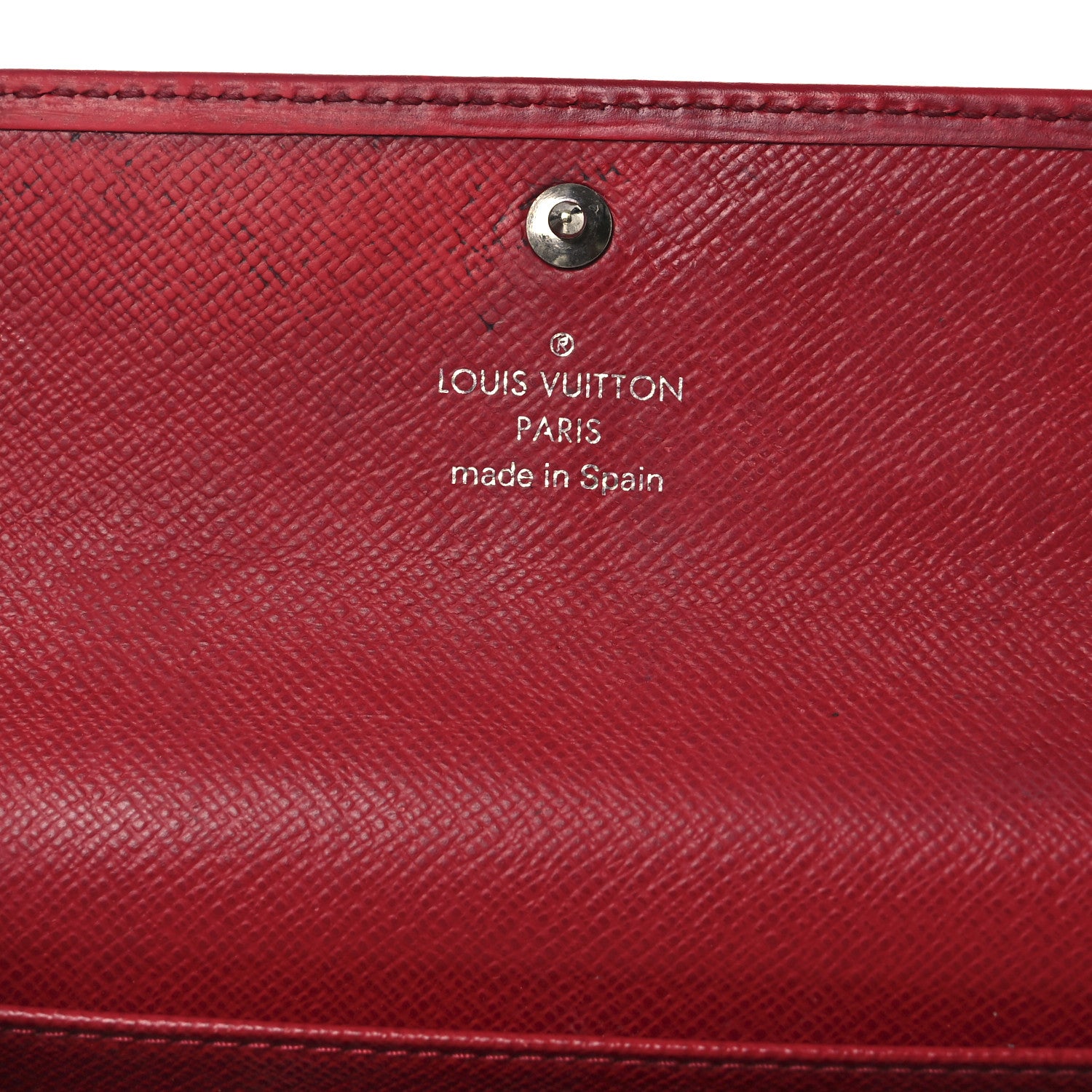 Louis Vuitton Epi Sarah Wallet Castillan Red 6 of 11