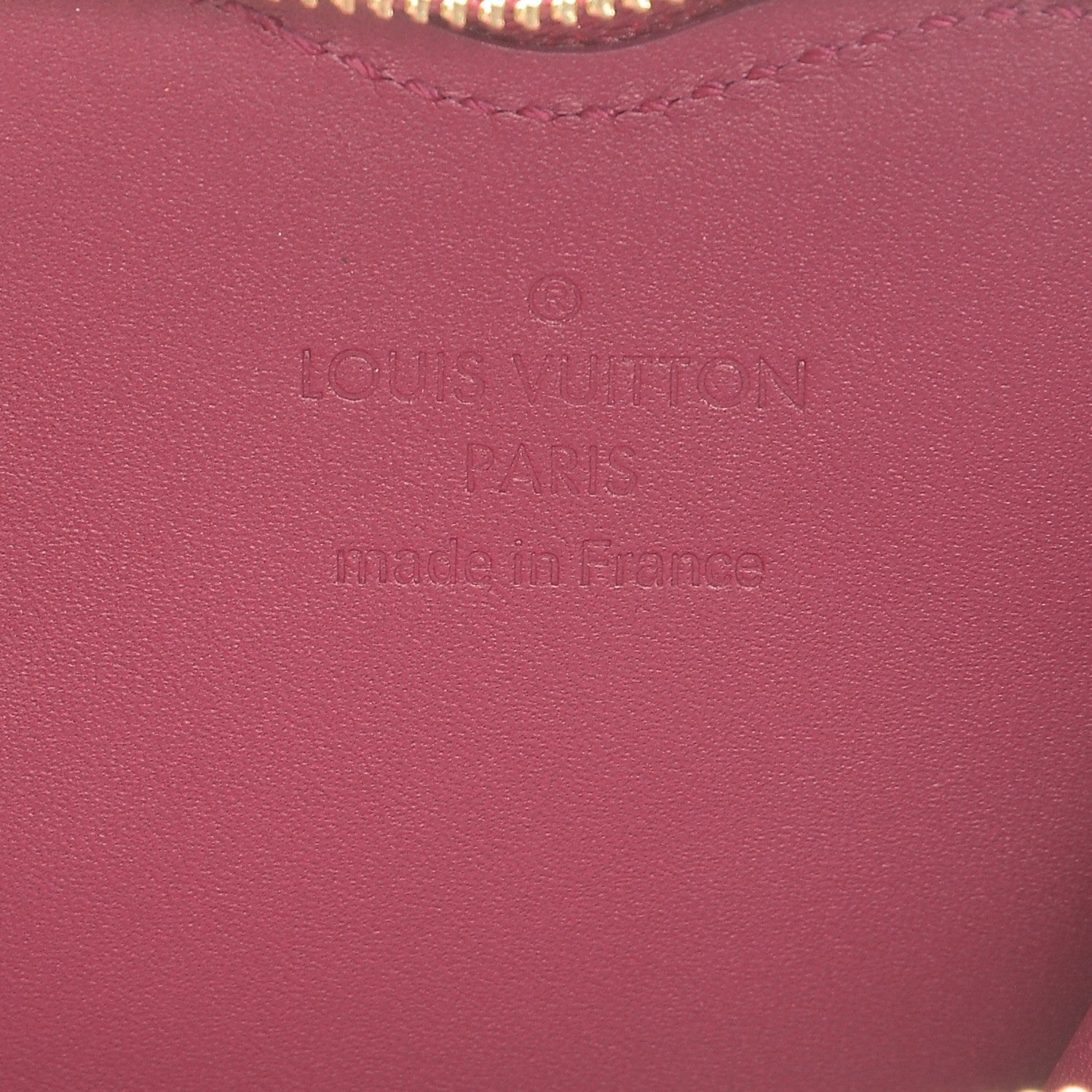Louis Vuitton Vernis Heart Coin Purse Rose Indien 6 of 7