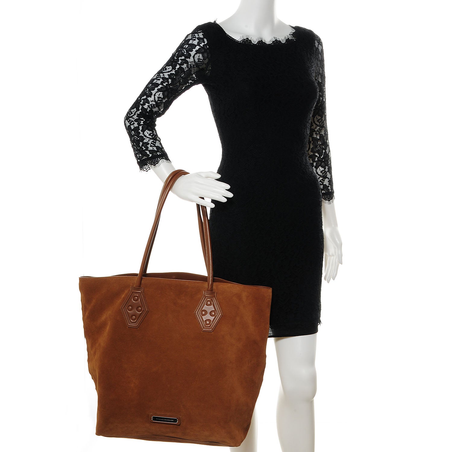 Proenza Schouler Suede PS1 Large Shopper Tobacco 2 of 11