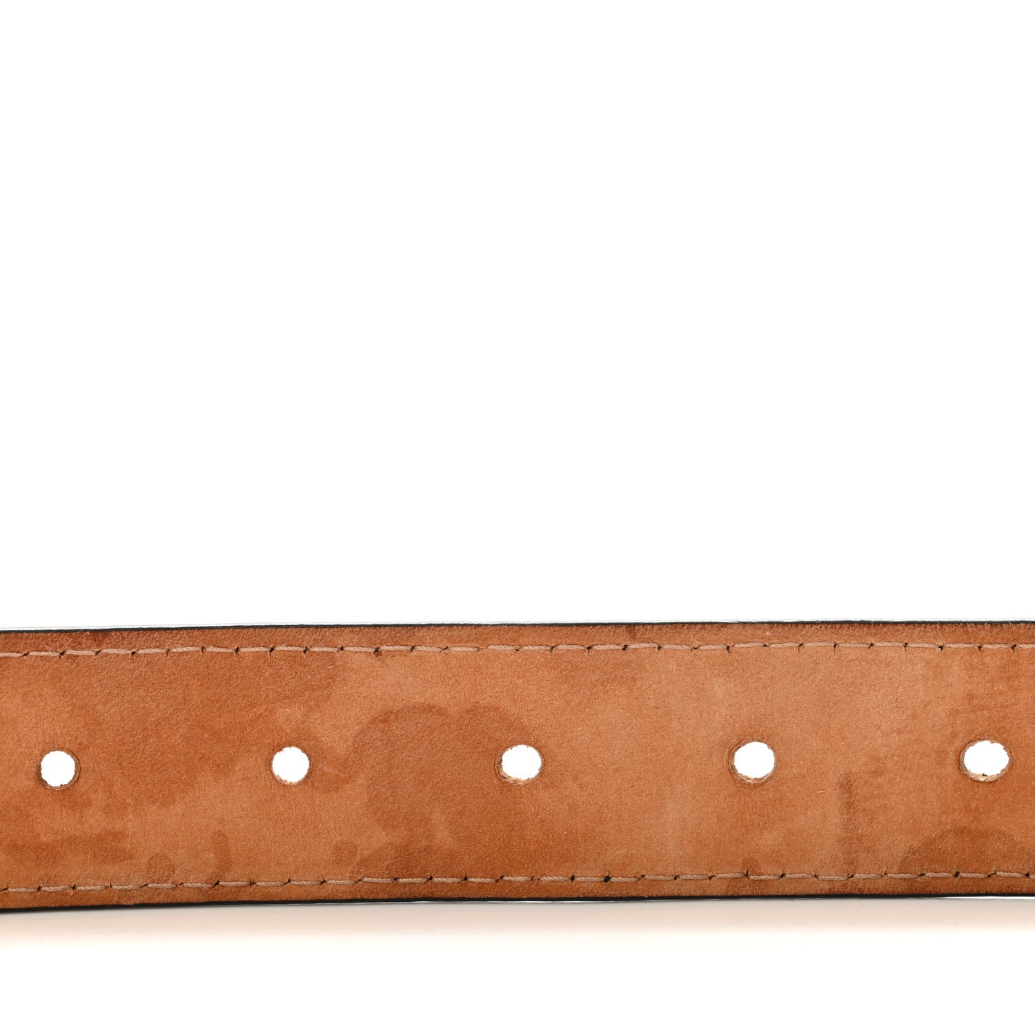 Louis Vuitton Calfskin Jeans Belt 90 36 Black 6 of 6