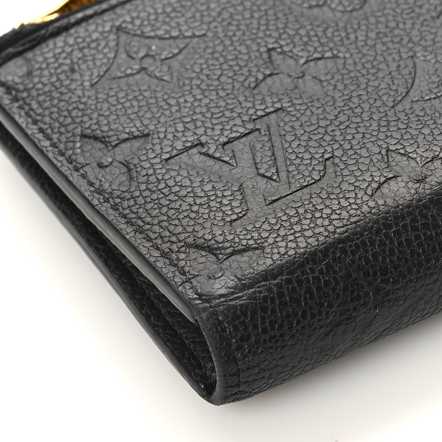 Louis Vuitton Empreinte Adele Wallet Black 7 of 9