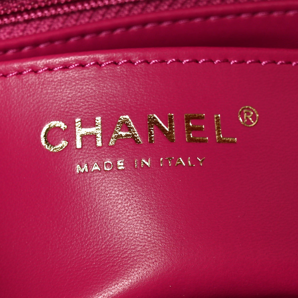 Chanel Lambskin Quilted Mini Rectangular Pearl Crush Flap Fuchsia 6 of 10