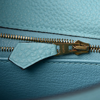 Hermes Togo Kelly Retourne 32 Bleu Atoll 25 of 33