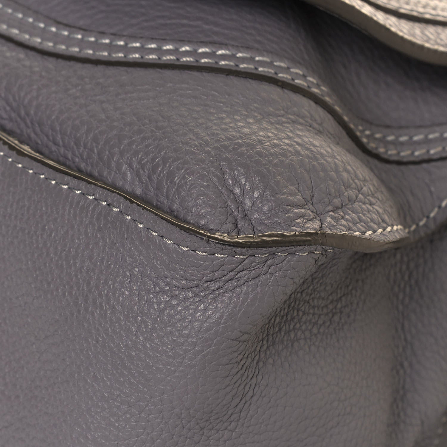 Chloe Calfskin Medium Marcie Satchel Cashmere Grey 9 of 14