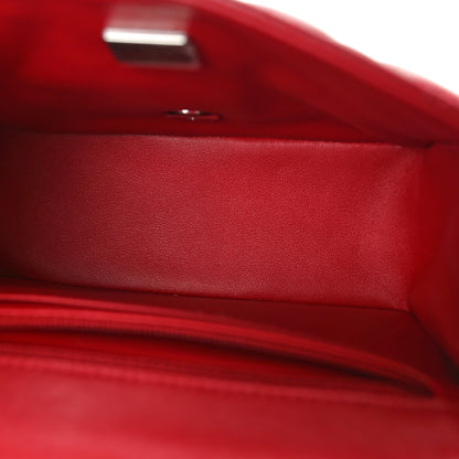 Chanel Lambskin Quilted Mini Square Flap Red 5 of 11