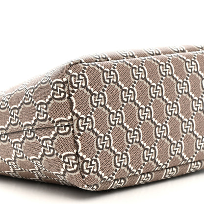 Gucci GG Shadow Monogram Super Mini Ophidia Shoulder Bag Taupe 9 of 10