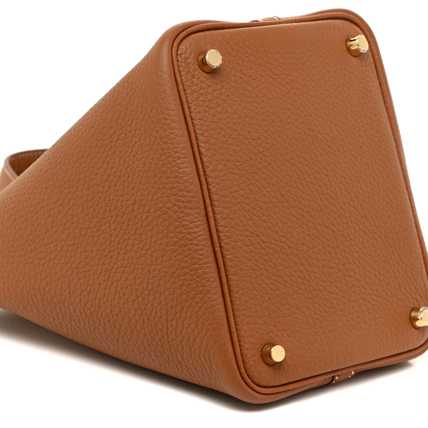 Hermes Taurillon Clemence Picotin Lock 18 PM Gold 7 of 9