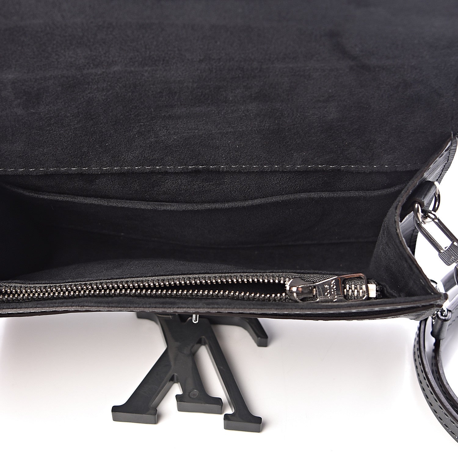 Louis Vuitton Epi Louise Strap PM Anthracite Nacre 5 of 9