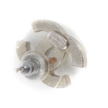 Chanel Crystal CC Logo Earrings 3 of 4