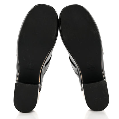 Chanel Calfskin CC Turn Lock Clogs 41 Black 5 of 10