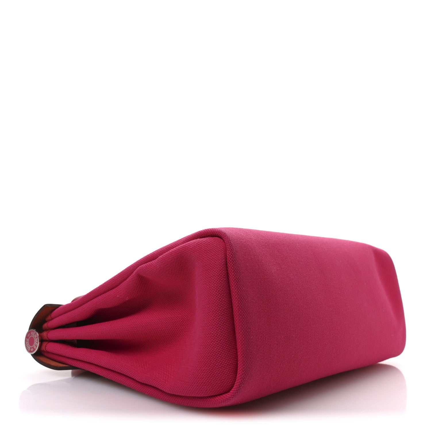 Hermes Toile Militaire Vache Hunter Laque Herbag Zip Retourne 31 PM Rose Mexico Rouge Piment 5 of 11