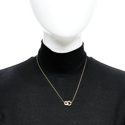 David Yurman 18K Yellow Gold Diamond Pave Extra-Small Belmont Pendant Necklace 2 of 6