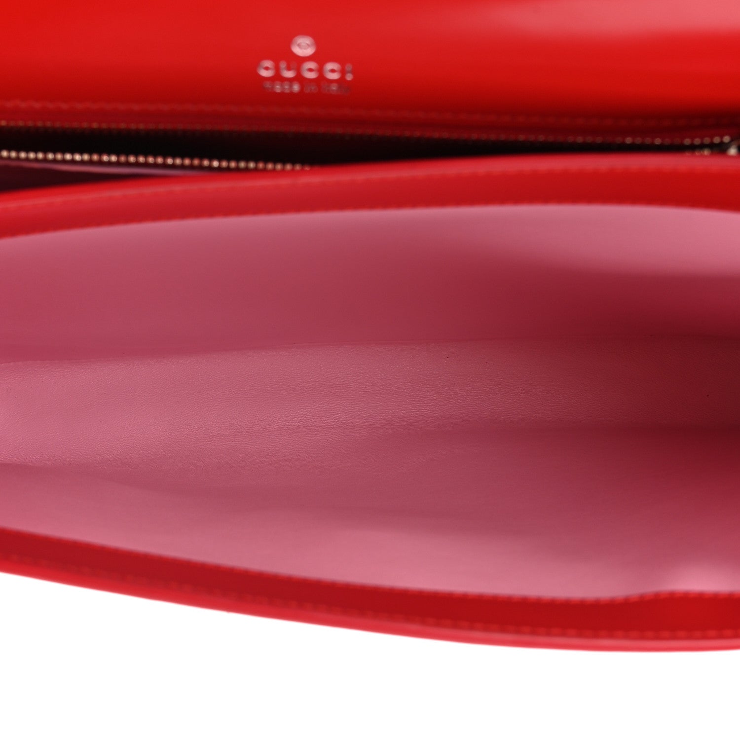 Gucci Master Lux Calfskin Horsebit Slim Shoulder Bag Beret Red 5 of 15