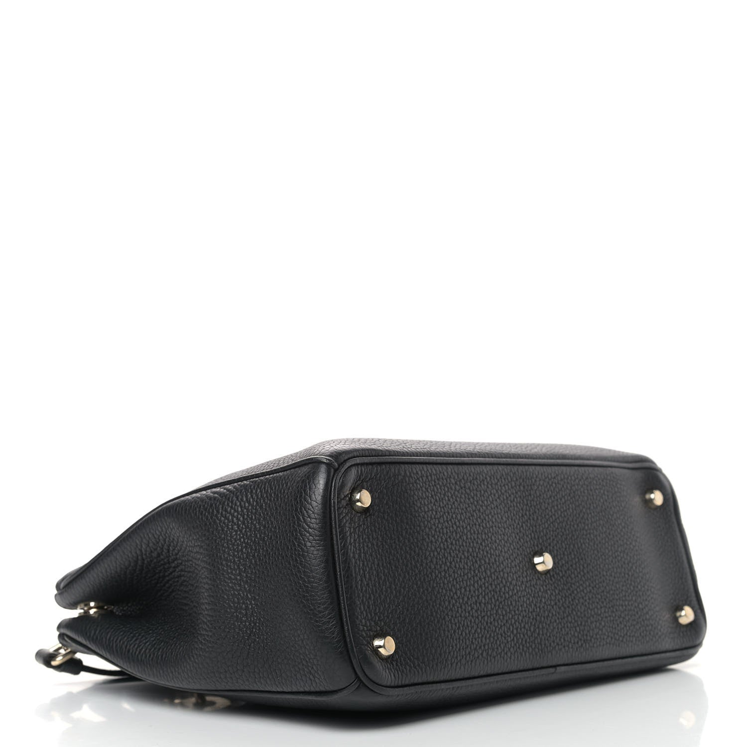 Christian Dior Bullcalf Medium Diorissimo Tote Black Rose Indien 5 of 15