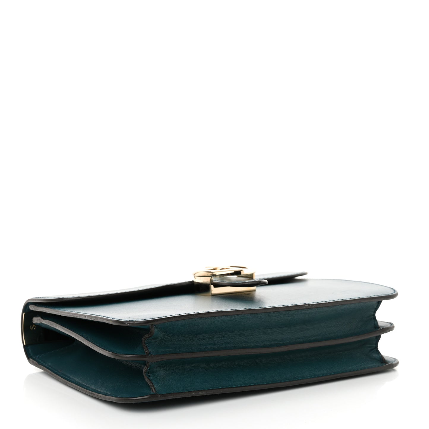 Calfskin Medium 1973 Shoulder Flap Bag Turquoise