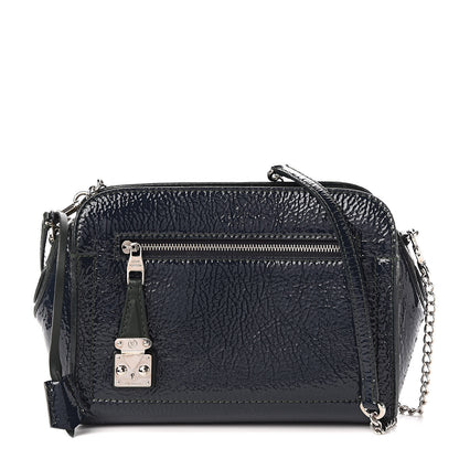Louis Vuitton Vernis Deerskin Bonded Chain Pochette Marine 1 of 9