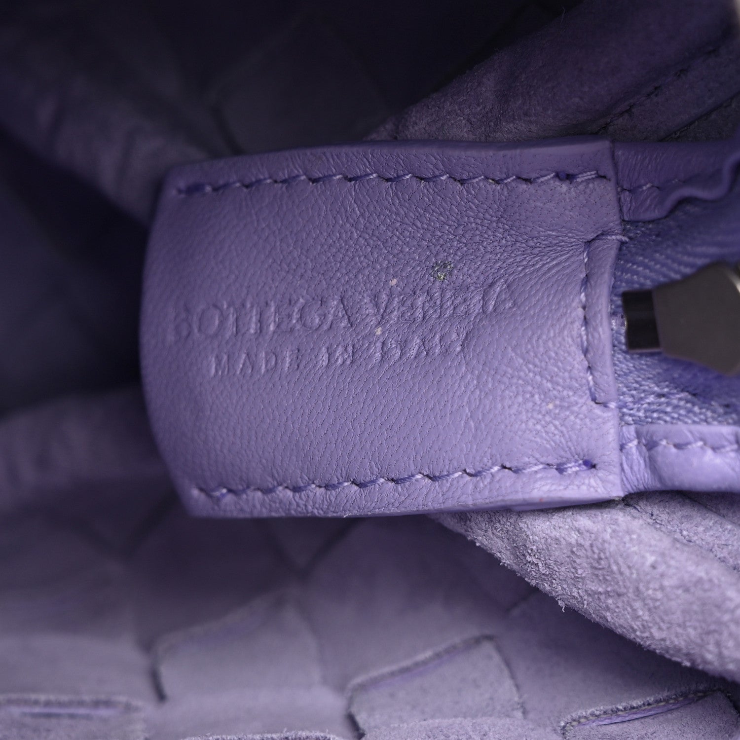 Bottega Veneta Nappa Intrecciato Mini Loop Camera Bag Wisteria 6 of 11