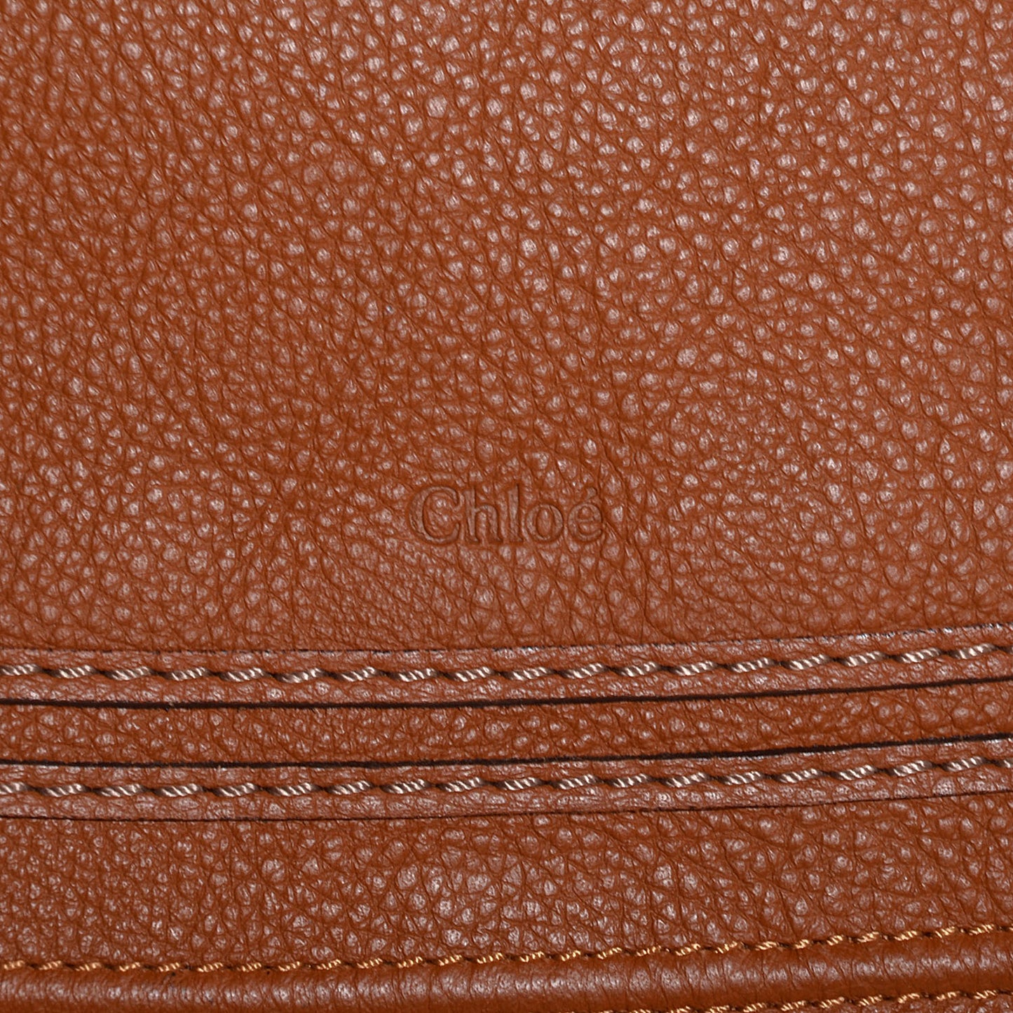 Calfskin Large Marcie Satchel Tan