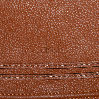 Chloe Calfskin Large Marcie Satchel Tan 10 of 10
