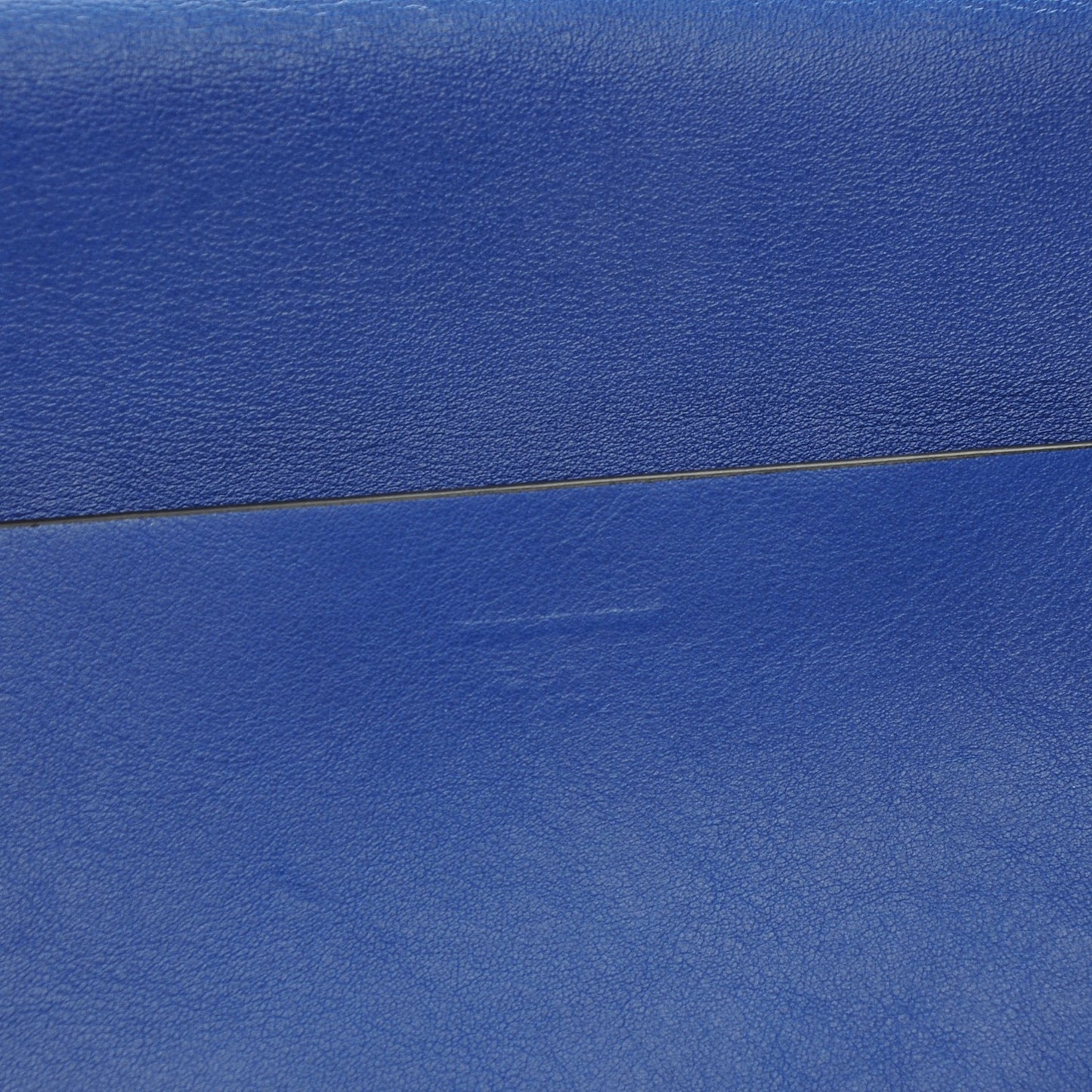 Lambskin Small Lunch Bag Clutch Royal Blue Veruca Salt