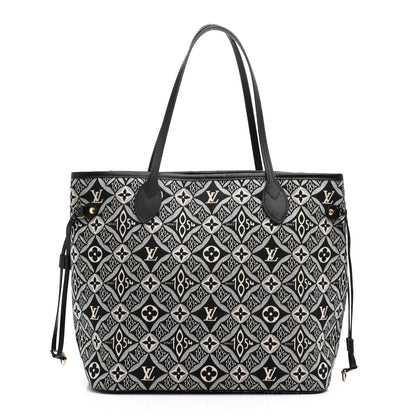 Louis Vuitton Jacquard Since 1854 Neverfull MM Grey 3 of 10