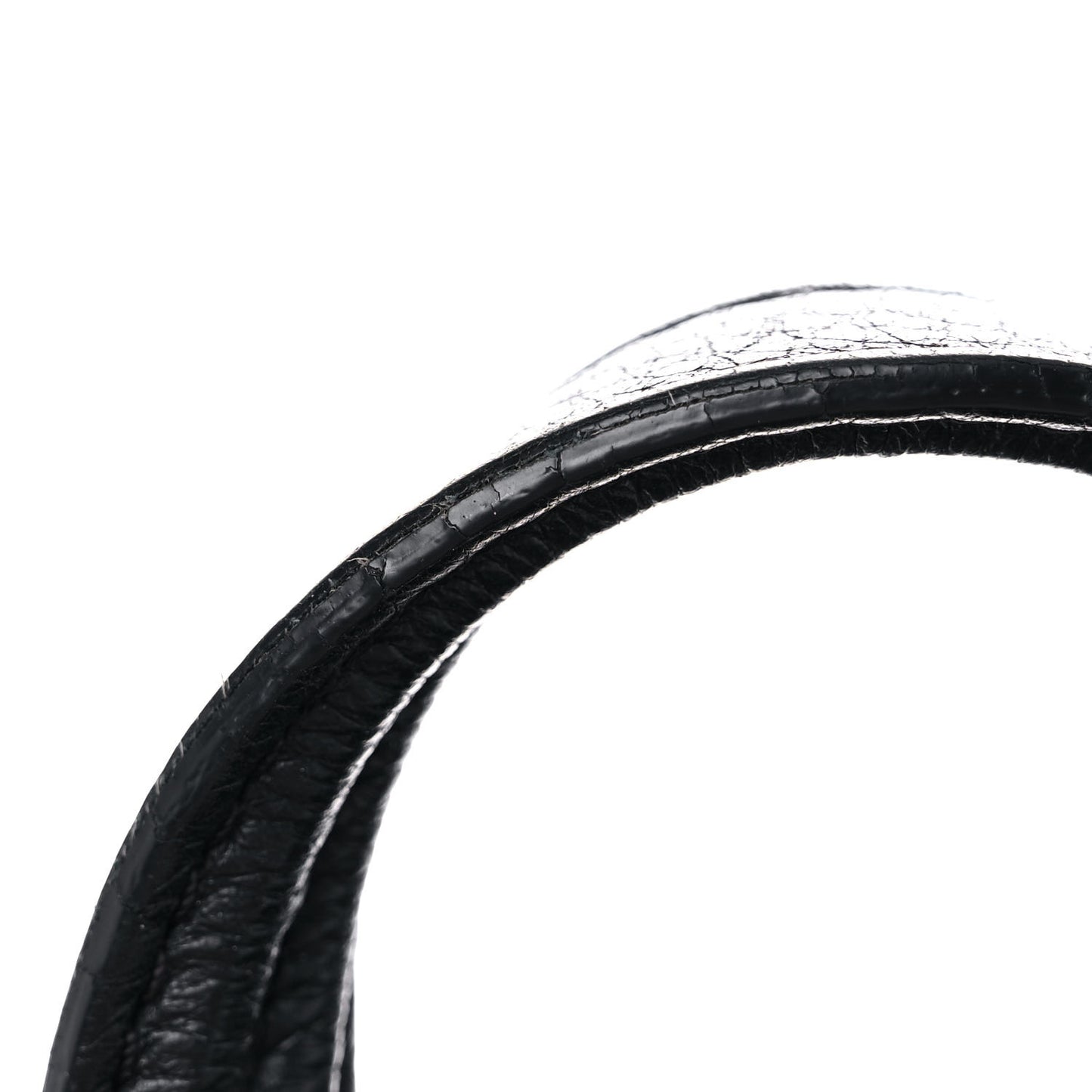 Pebbled Calfskin Small Nightingale Black