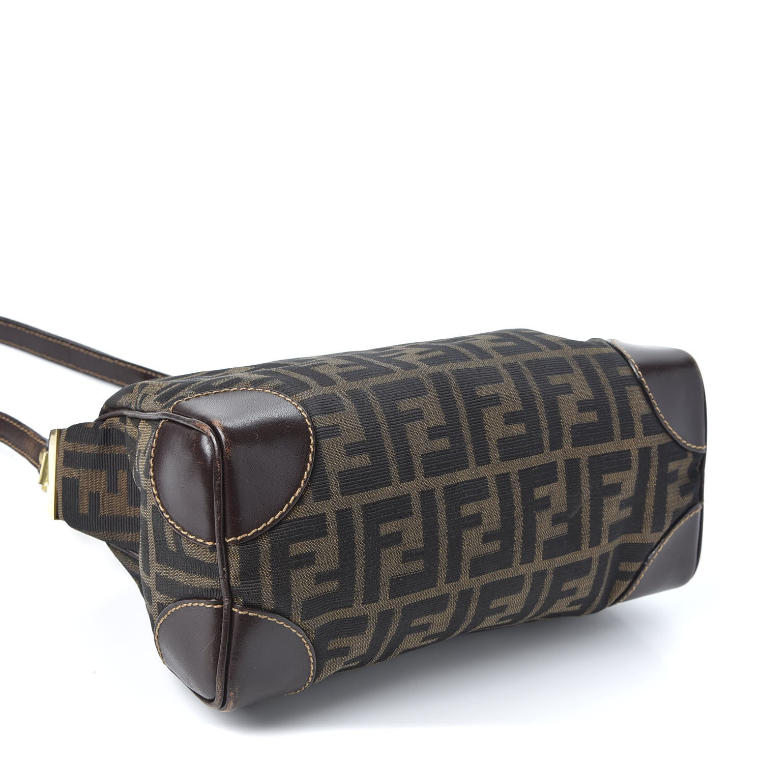 Fendi Zucca Shoulder Bag Tobacco 3 of 10