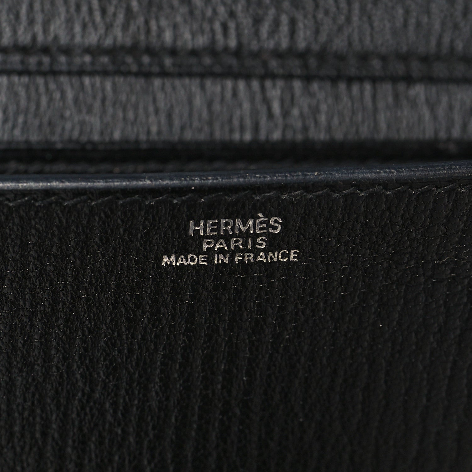 Hermes Chevre Mysore Medor 23 Clutch Black 6 of 7