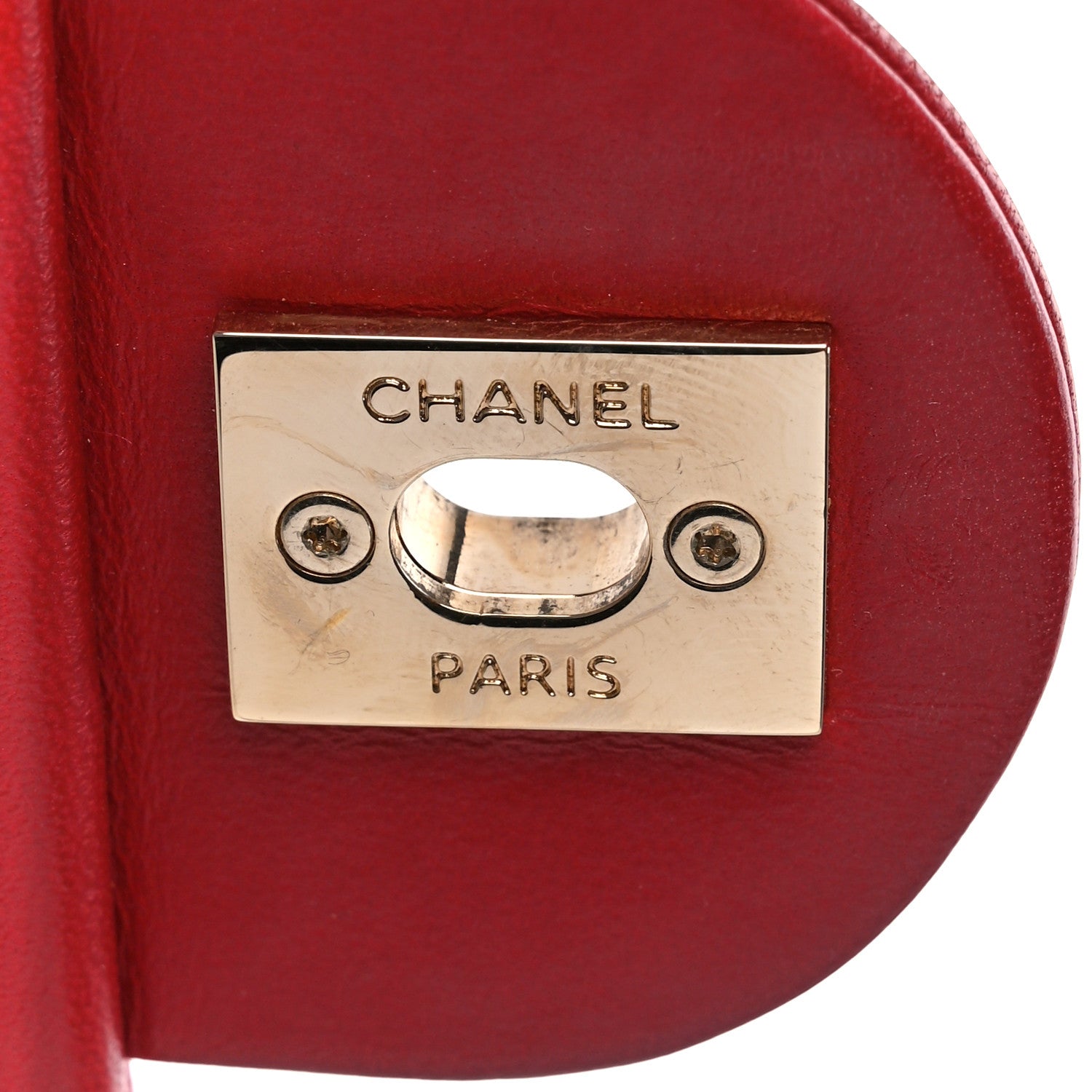 Chanel Lambskin Quilted Small Easy Carry Flap Red 8 of 14