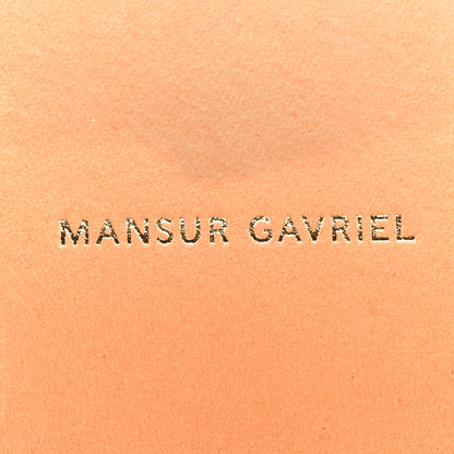 Mansur Gavriel Vegetable Tanned Calfskin Mini Bucket Bag Cammello Dolly 7 of 10