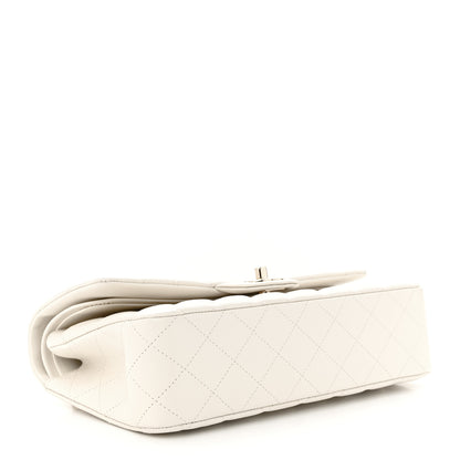 Chanel Caviar Quilted Medium Double Flap White 4 of 13