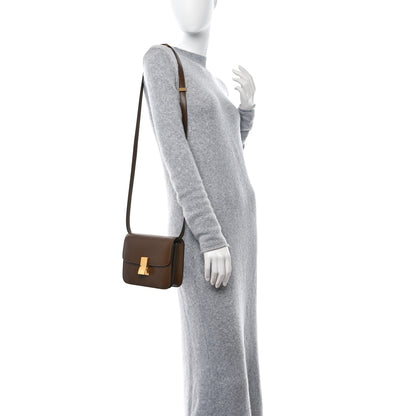 Celine Box Calfskin Teen Classic Box Flap Bag Camel 2 of 11