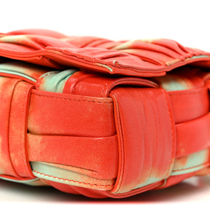 Bottega Veneta Calfskin Intreccio Plisse Tie Dye Camera Bag Multicolor 10 of 10