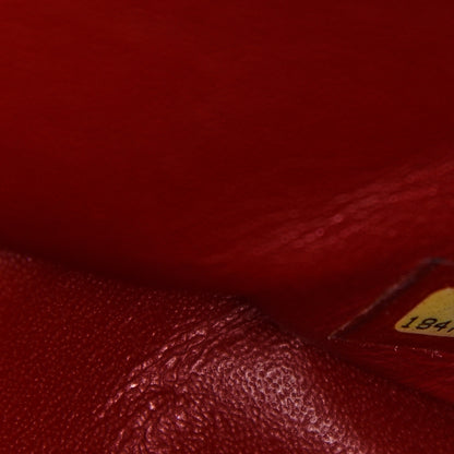 Chanel Patent Quilted Jumbo Double Flap Red 6 of 8