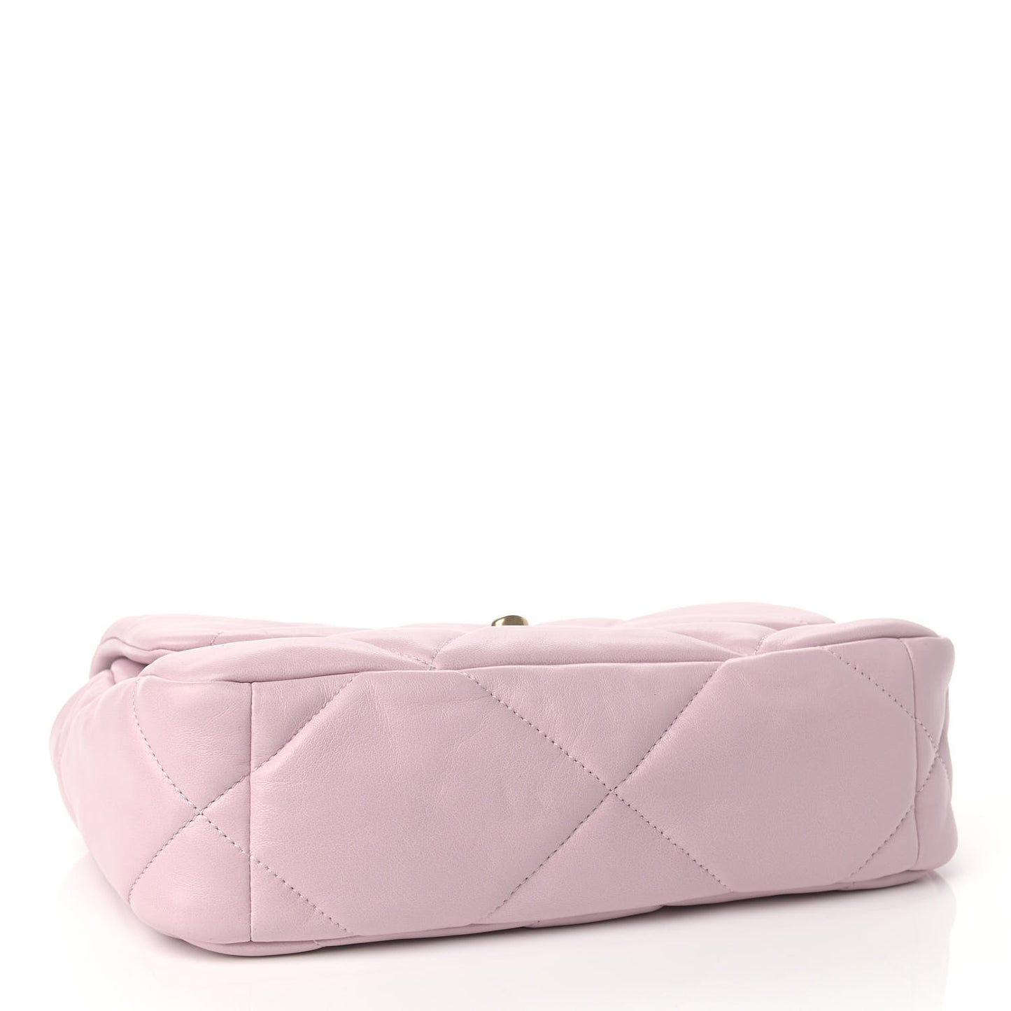 Lambskin Quilted Medium Chanel 19 Flap Light Pink