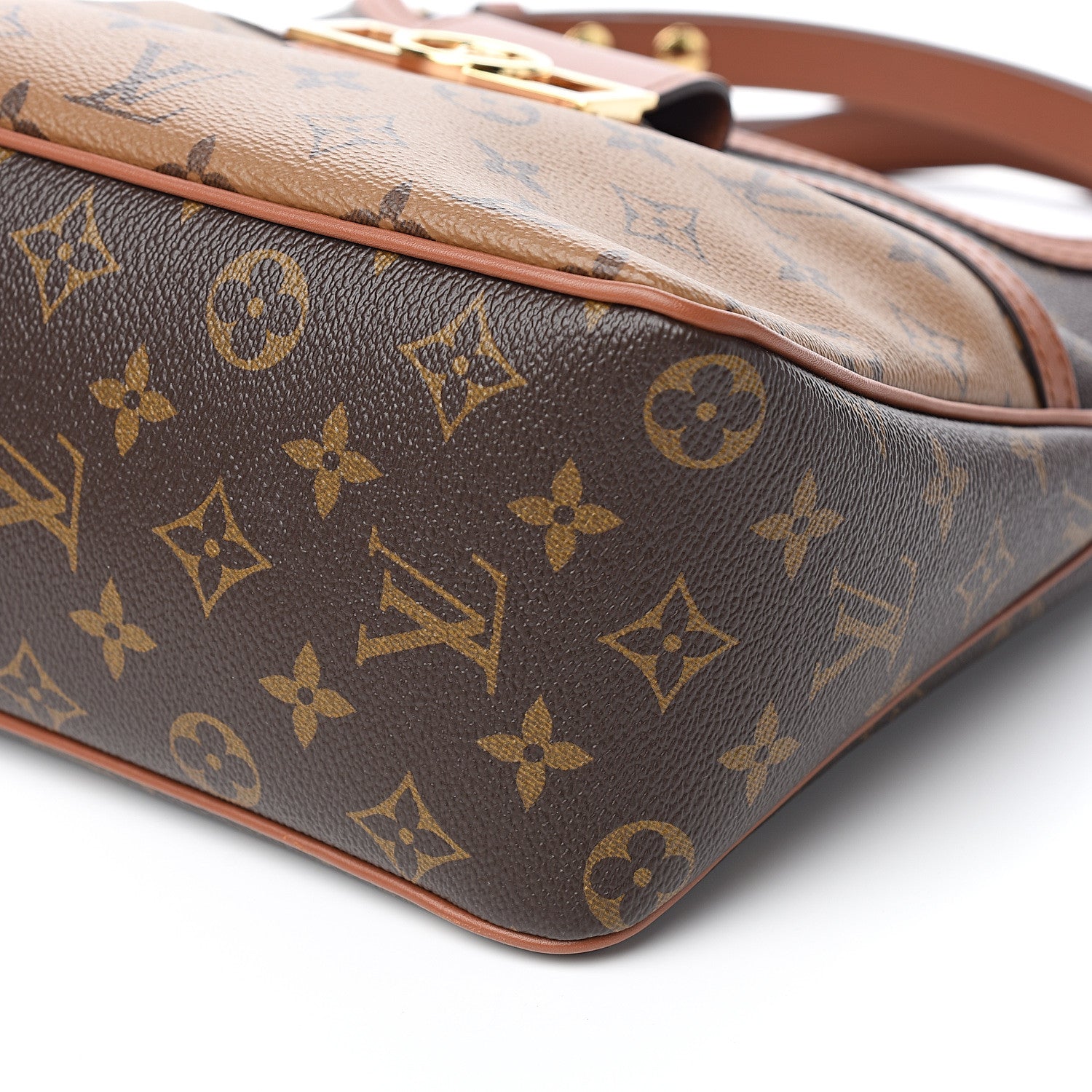 Louis Vuitton Reverse Monogram Dauphine Hobo PM 8 of 10