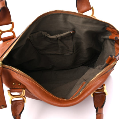 Chloe Calfskin Large Marcie Satchel Tan 5 of 16
