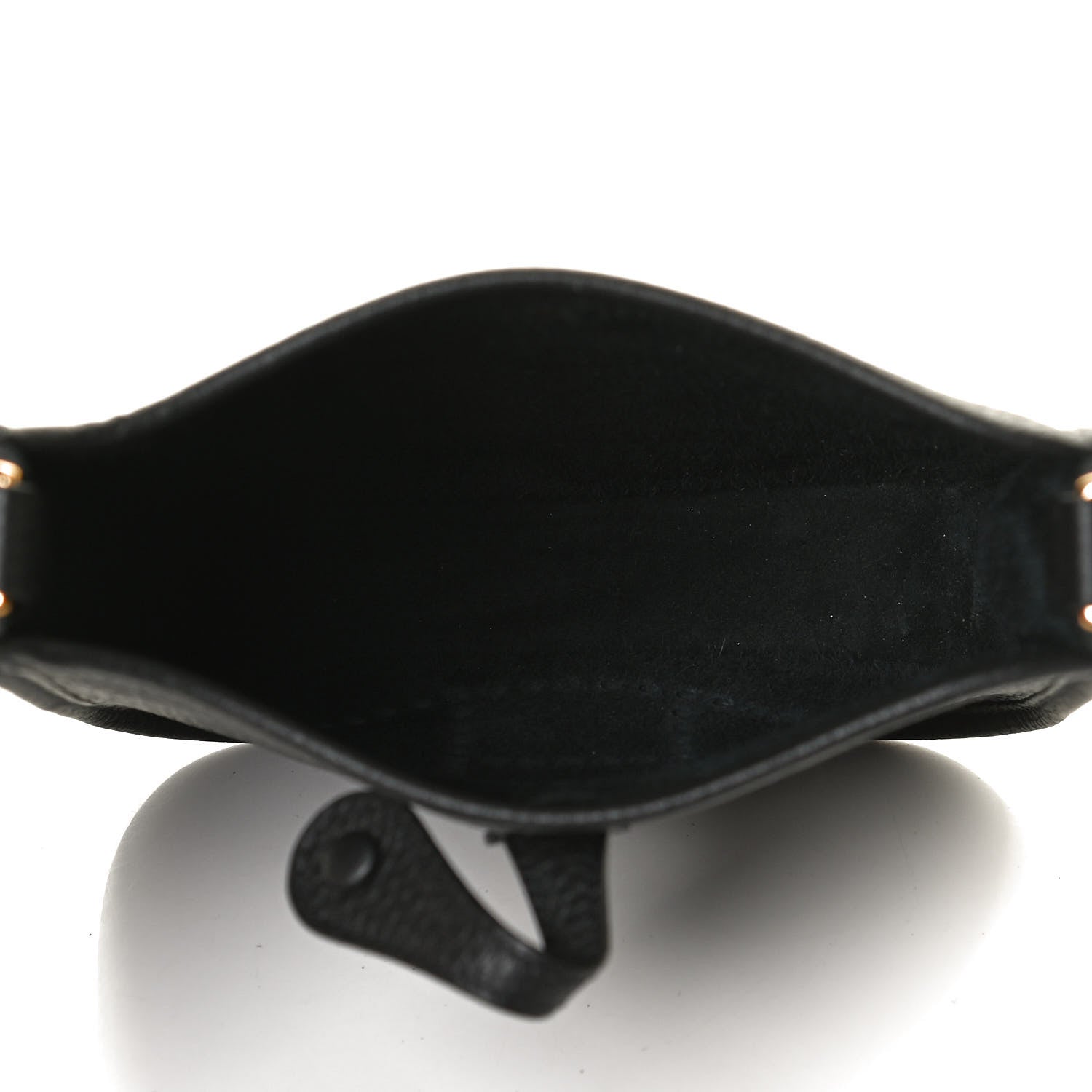 Hermes Taurillon Clemence Evelyne TPM Black 4 of 11