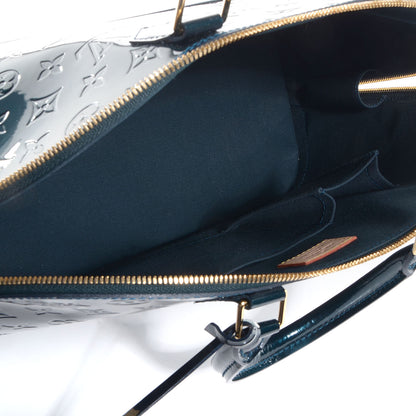 Louis Vuitton Vernis Alma GM Blue Nuit 5 of 7