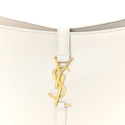 Saint Laurent Smooth Calfskin Le 5 A 7 Hobo Crema Soft 7 of 9