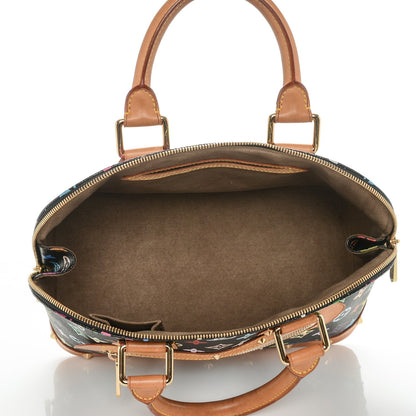 Louis Vuitton Monogram Multicolor Alma Black 6 of 7