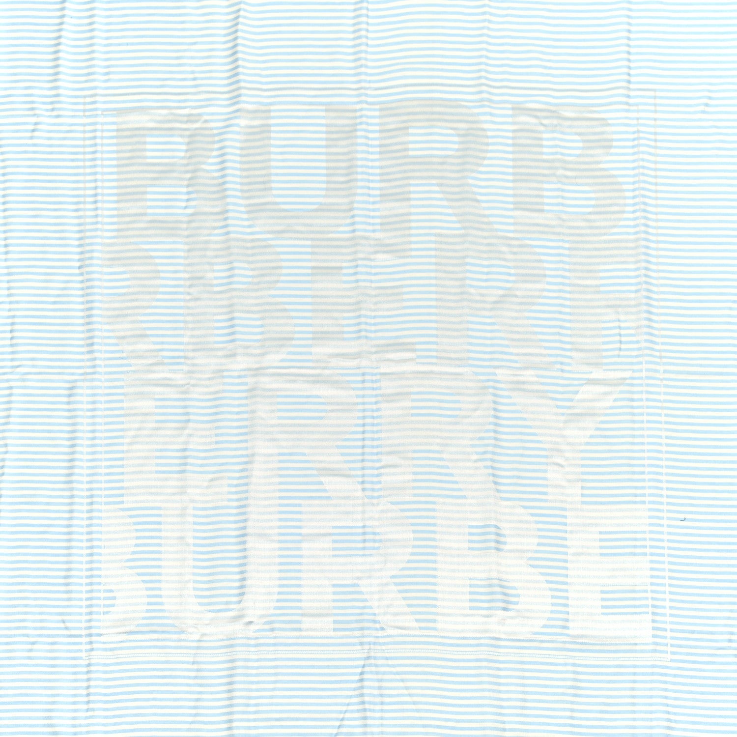 Burberry Silk Wool Burberry London England Square Scarf Blue 2 of 4