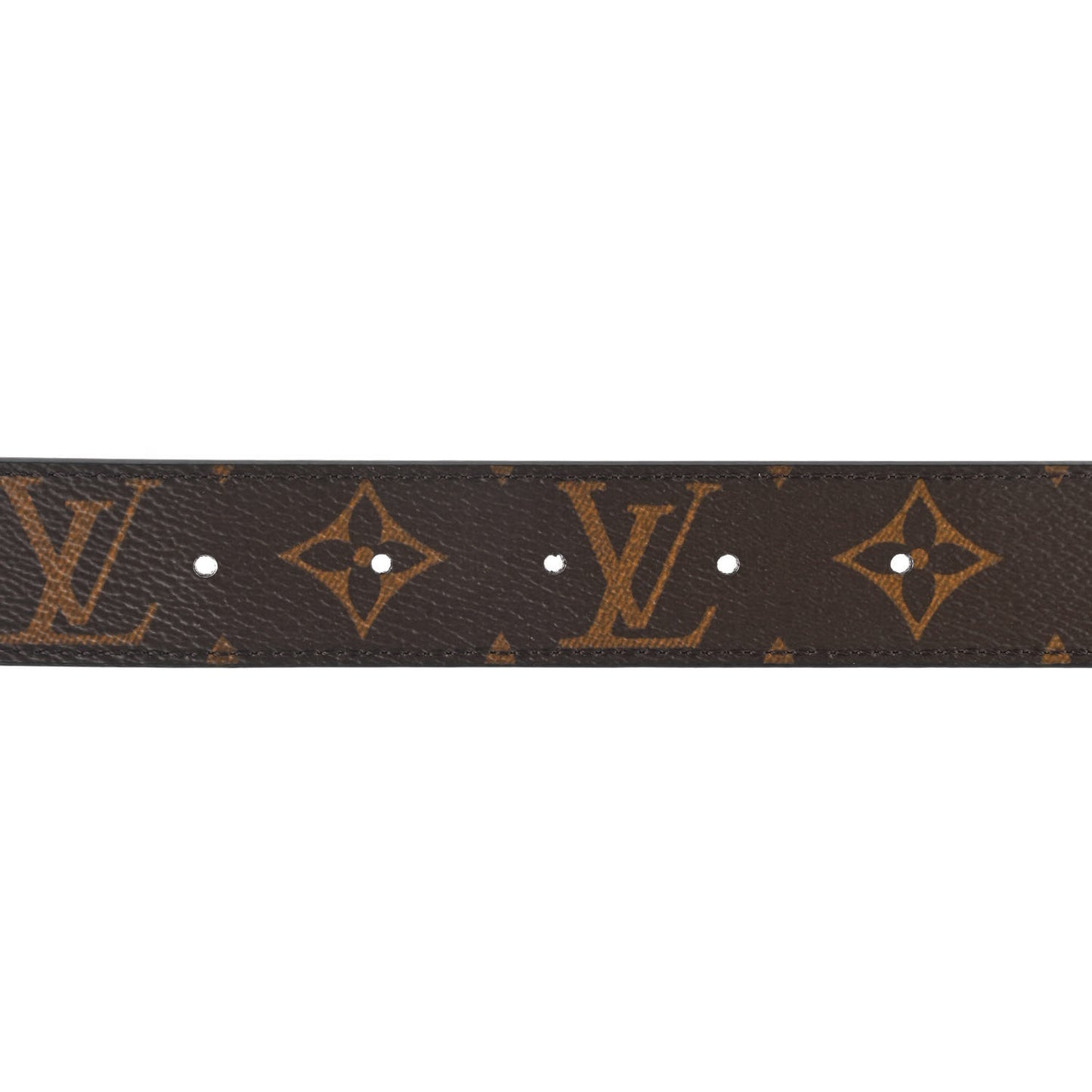Calfskin Monogram 30mm LV Initiales Reversible Belt 90 36 Black