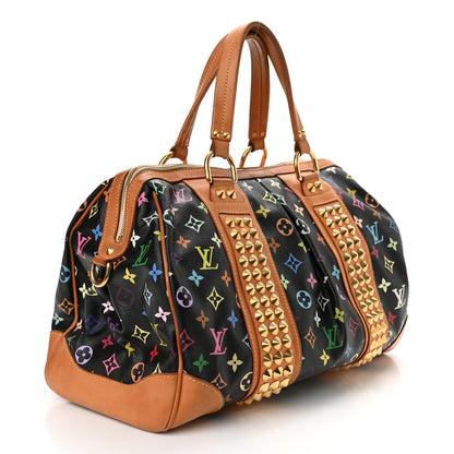 Louis Vuitton Monogram Multicolor Courtney GM Black 3 of 12