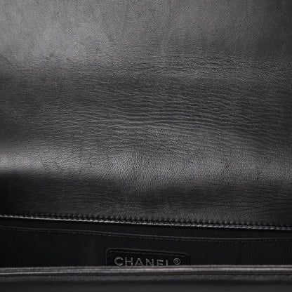 Chanel Lambskin Quilted Medium Boy Flap Black 9 of 15