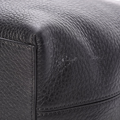 Valentino Garavani Grained Calfskin Rockstud Shoulder Tote Black 9 of 9
