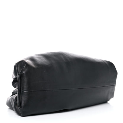 Bottega Veneta Smooth Butter Calf The Pouch Oversized Clutch Black 4 of 22