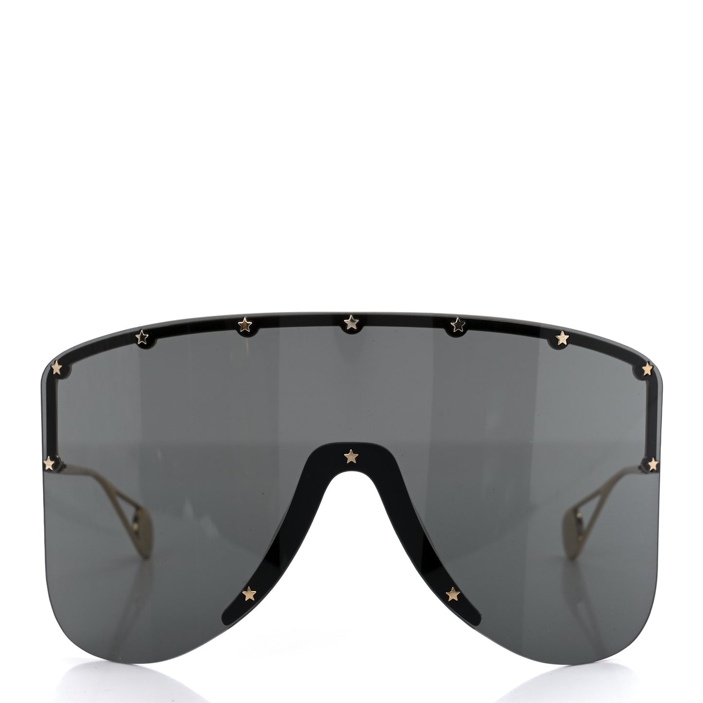 Acetate Oversized Aviator Star Sunglasses GG0541S Black