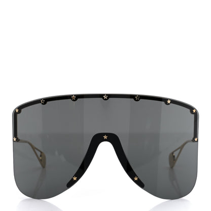 Gucci Acetate Oversized Aviator Star Sunglasses GG0541S Black 2 of 7