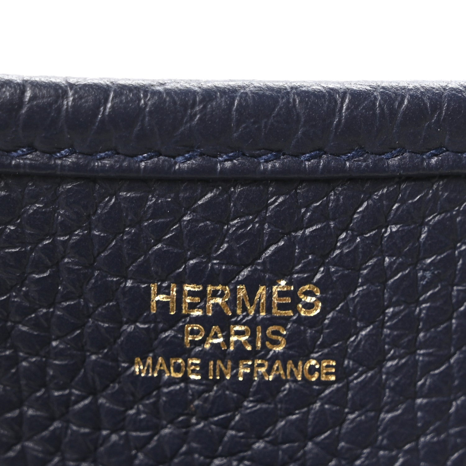 Hermes Taurillon Clemence Evelyne III PM Bleu Nuit 5 of 10
